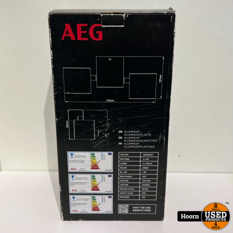 AEG Gillan Ceiling Light LED Plafondlamp 3-Lichts Nieuw in Doos