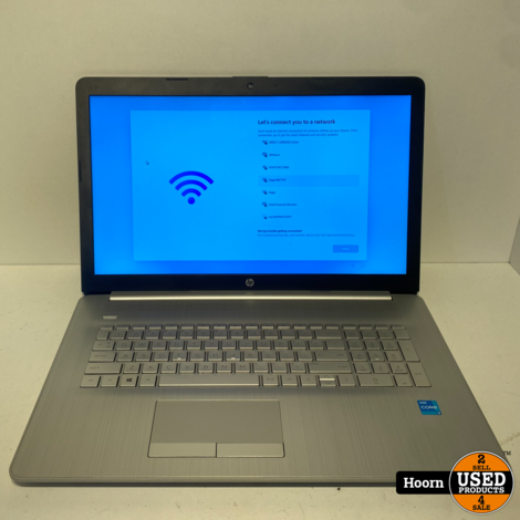 HP 17-by4810nd 17.3 inch Laptop incl. Lader