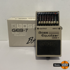 Boss GEB-7 Bass Equalizer Pedaal Voor Bas