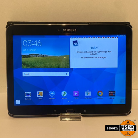Samsung Galaxy Tab 4 16GB Zwart Losse Tablet incl. Lader