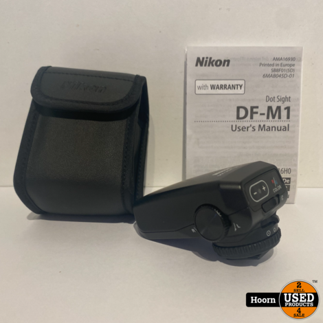 Nikon Dot Sight DF-M1 zoeker Nikon P1000 & P950 ZGAN met Boekje in Hoes