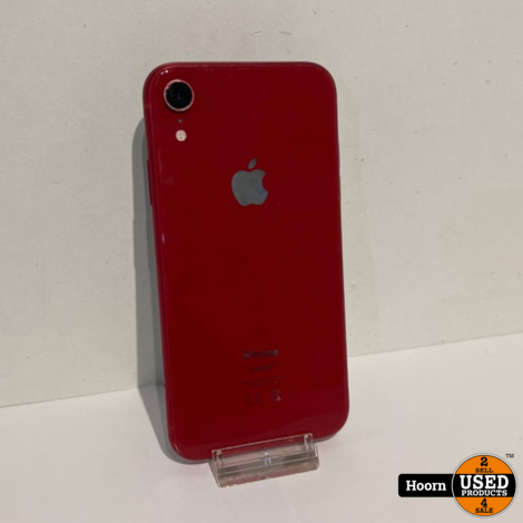 iPhone XR 64GB RED Los Toestel Accu:83%