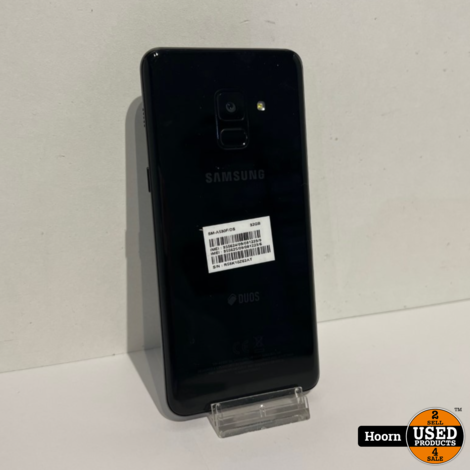 Samsung Galaxy A8 2018 32GB Zwart Los Toestel incl. lader
