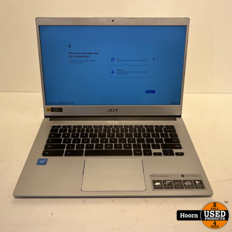 ACER Chromebook 514 (CB514-1H-C8PA) 14 inch Laptop incl. Lader