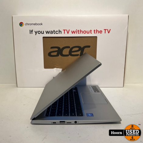 Acer Chromebook 514 (CB514-1H-C8PA) Compleet in Doos in Zeer Nette Staat