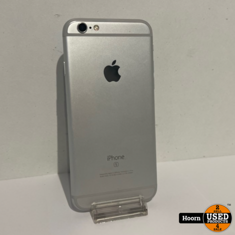 iPhone 6s 16GB Silver Los Toestel incl. Lader Accu: 82%