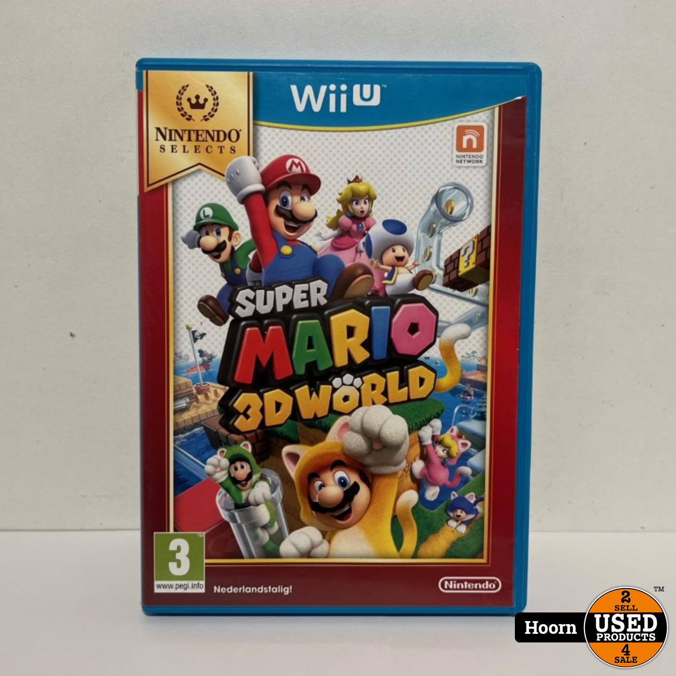 onder Vol Grommen Nintendo Wii U Game: Super Mario 3D World - Used Products Hoorn