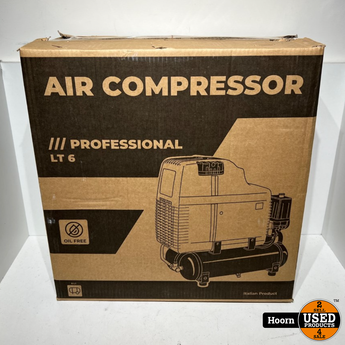 Contimac Air Compressor LT 6 Olievrij 6L Nieuw Used Products Hoorn