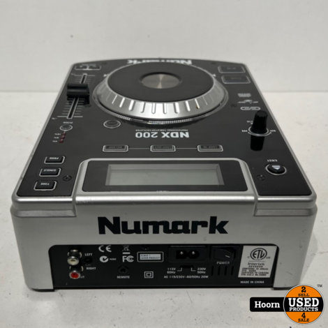 Numark NDX200 Tabletop CD Speler in Nette Staat