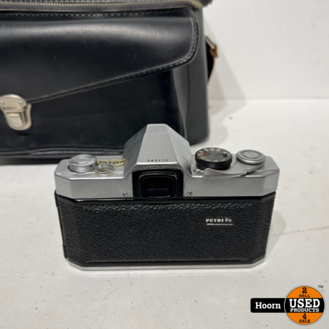 Petri Penta VI Vintage Analoge Camera +  3 Lenzen En Accessoires Compleet in Tas