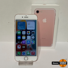 iPhone 7 32GB Rose Gold in Doos Accu:100% (Nieuw)