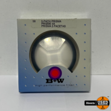 B+W High Performance Filter 5X Prism 58mm Nieuw in Doos