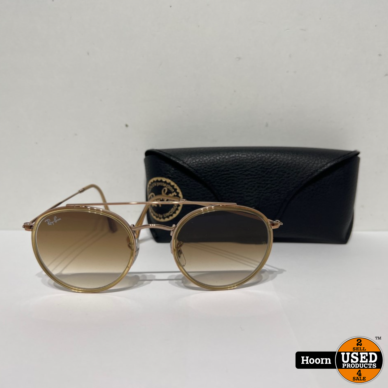 pijn doen Bloeden steno Ray-Ban RB3647-N Zonnebril in Koker - Used Products Hoorn