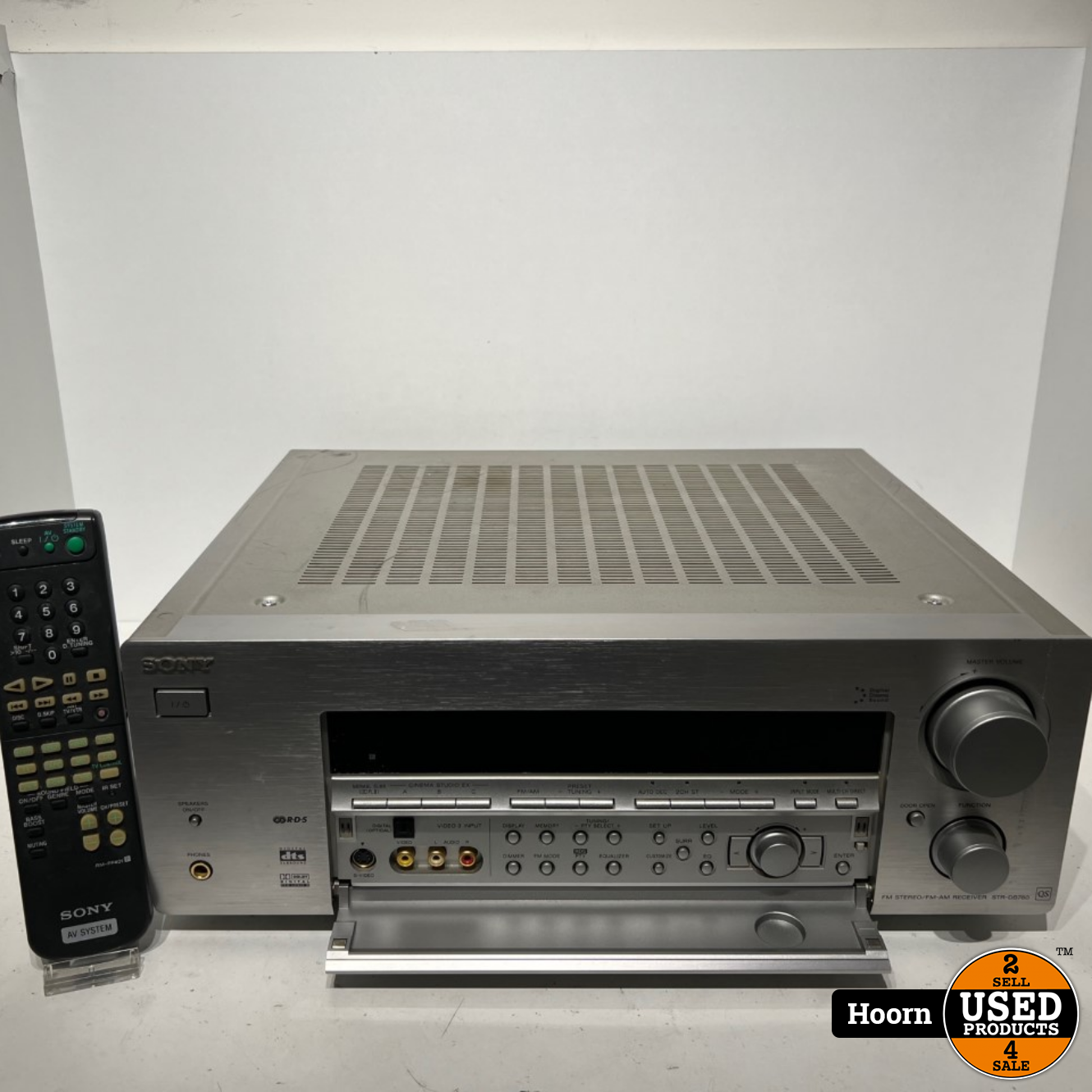 Beschrijving Marine camouflage sony Sony STR-DB780 FM Stereo FM/AM Receiver/Versterker incl.  Afstandsbediening - Used Products Hoorn