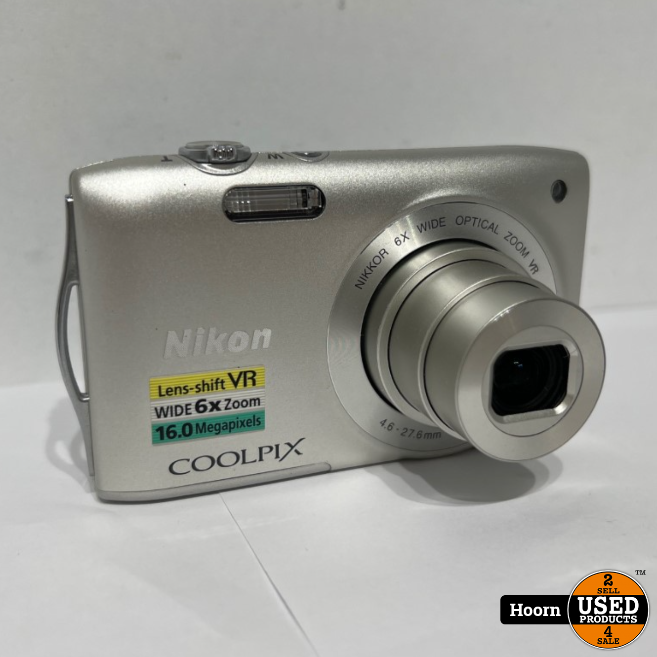 Waar Modderig Melodrama Nikon Coolpix S3300 16MP Digitale Camera incl. Lader en Boekje - Used  Products Hoorn