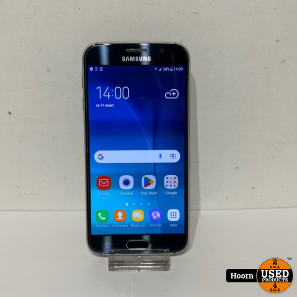 Rondlopen Jood Zeeman samsung Samsung Galaxy S6 32GB Zwart incl. Lader - Used Products Hoorn