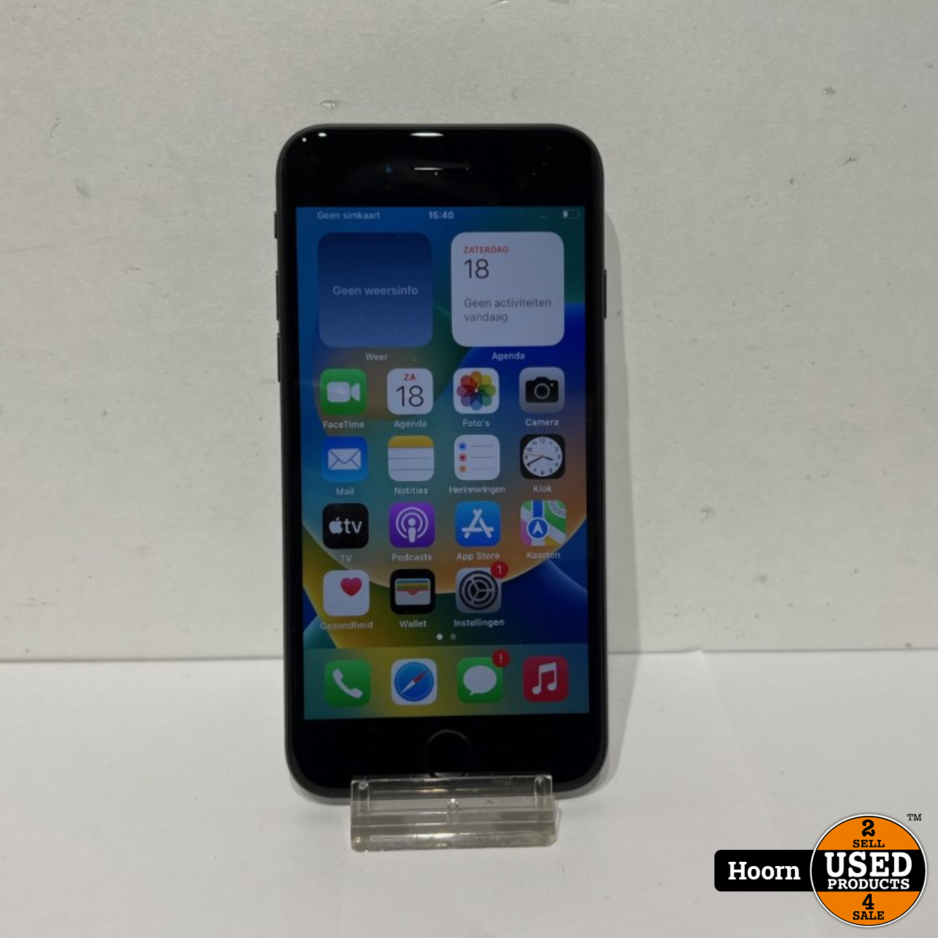 iPhone 64GB Zwart Los Toestel incl. Lader 92% - Used Products Hoorn