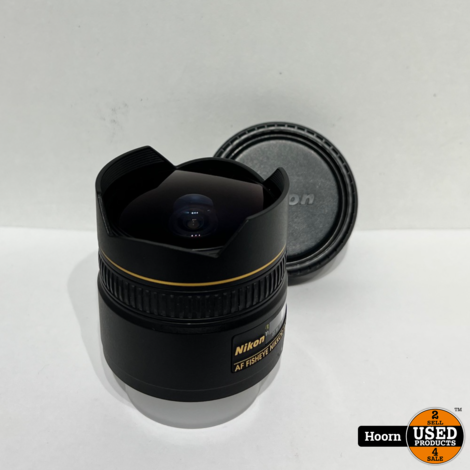 Nikon AF Fisheye Nikkor 10.5mm 1:2.8 G ED DX Fisheye Lens in Zeer Nette Staat