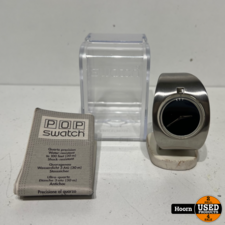 Pop Swatch PMK128 Horloge Compleet in Doos in Nette Staat