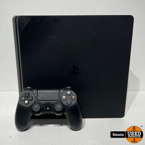 Playstation 4 Slim 1TB Zwart Compleert met Controller