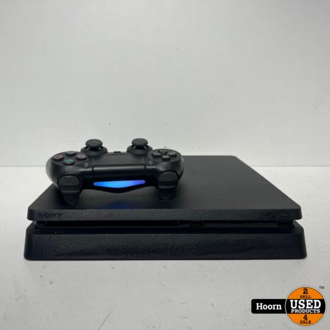 Playstation 4 Slim 1TB Zwart Compleert met Controller