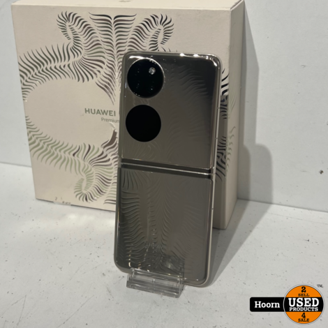 Huawei P50 Pocket 512GB/12GB Premium Edition Goud Compleet in Doos