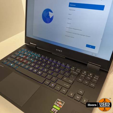 HP Omen 15-en0150nd 15.6inch Gaming Laptop incl. Lader en Factuur