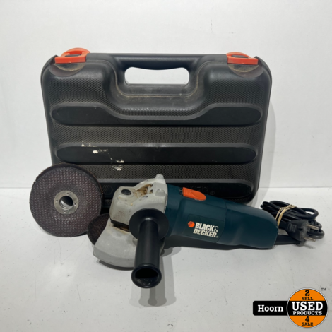 Black & Decker CD115 Haakse Slijper in Koffer