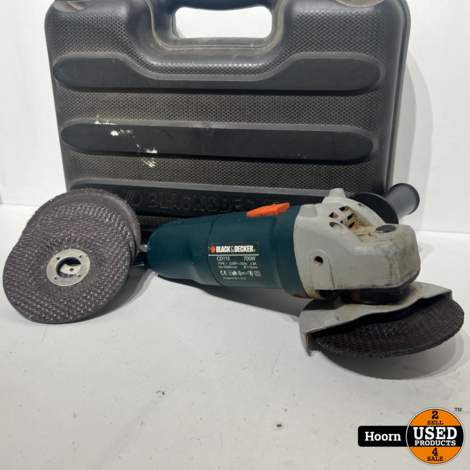 Black & Decker CD115 Haakse Slijper in Koffer