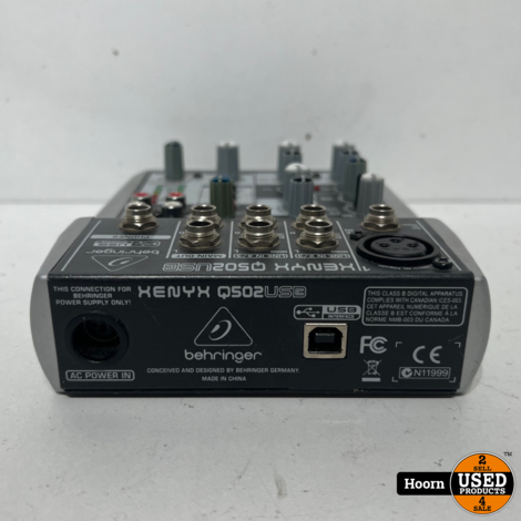 Behringer Xenyx Q502 USB Mengpaneel