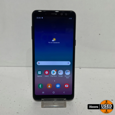 Samsung Galaxy A8 2018 32GB Black Los Toestel incl. Lader