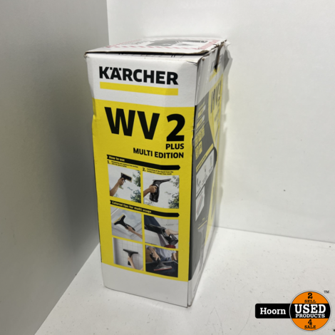 Kärcher WV 2 Plus Black Edition Ruitenreiniger Nieuw in Doos