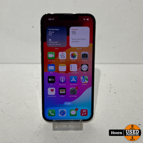 iPhone 13 Pro 256GB Silver Los Toestel incl. Lader Accu: 87%