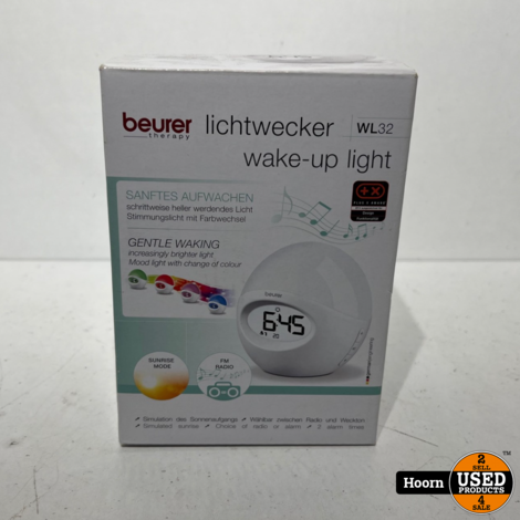 Beurer WL 32 Wake-up light – Compact - LED Nieuw in Doos