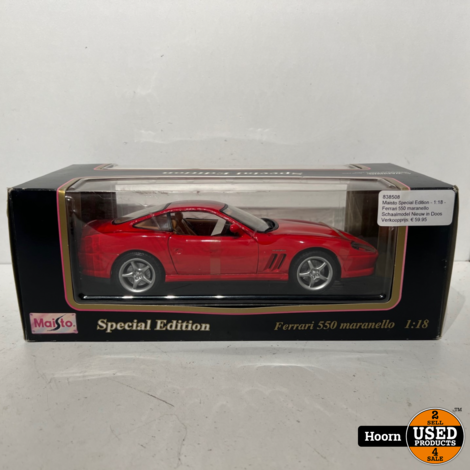 Maisto Special Edition - 1:18 - Ferrari 550 maranello Schaalmodel Nieuw in Doos