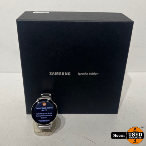 Samsung Galaxy Watch Active 2 44mm Special Edition in Doos met Lader in Nette Staat