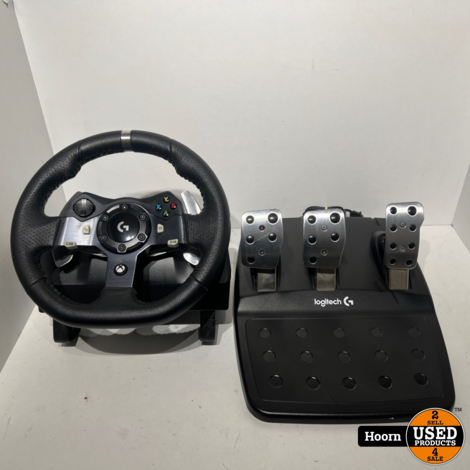 Logitech G920 Driving Force Racing Wheel + Pedalen Geschikt voor Xbox Series, Xbox One en PC