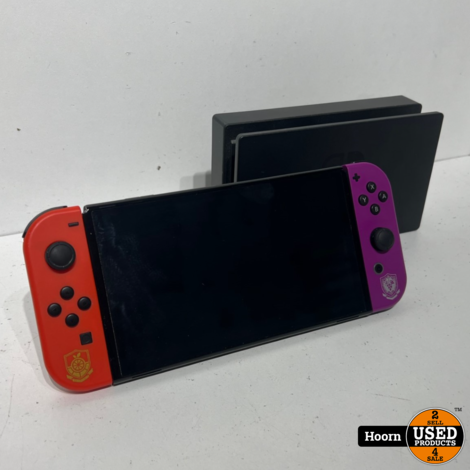 Nintendo Switch OLED Model Pokémon Scarlet & Violet Edition incl. Docking en Lader