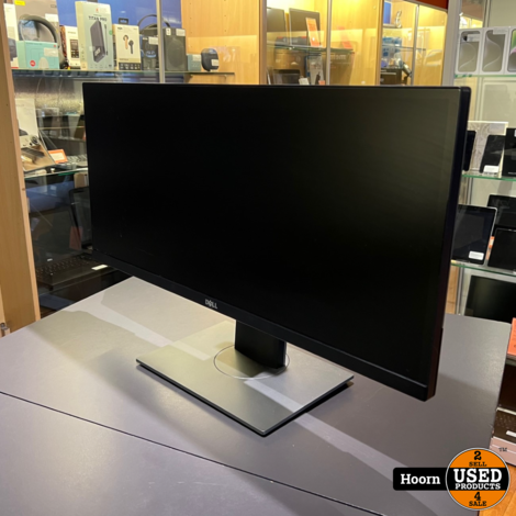 Dell UltraSharp U2917W 29 inch LCD Monitor Zwart 2560x1080 60Hz 21:9 5ms in Zeer Nette Staat