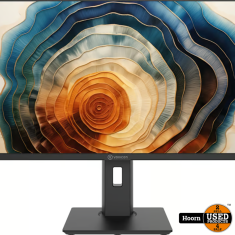 Voxicon D27QPF LED Monitor 27 inch 2560x1440 16:9 IPS 75Hz ZGAN Compleet in Doos