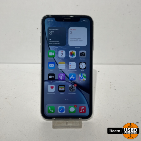 iPhone XR 64GB Wit Los Toestel incl. Lader Accu: 88%