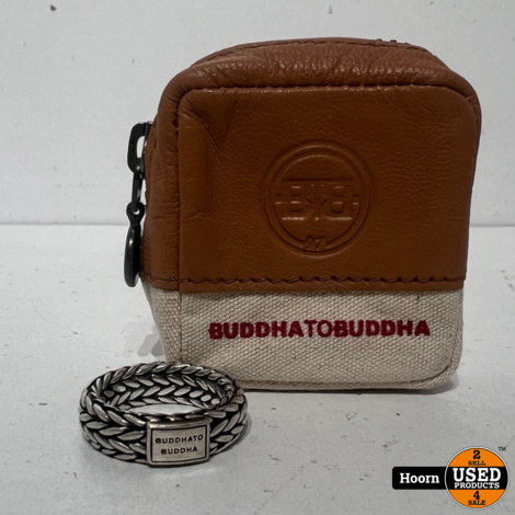 Buddha to Buddha Ring Ellen Small maat:19 in Pouch in Zeer Nette Staat