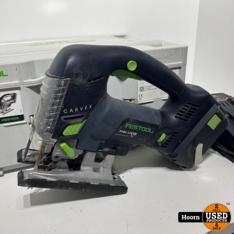 Festool CARVEX PSBC 420 Accu Decoupeerzaagmachine Set incl. 1x 3,0Ah Accu en Lader in Systainer