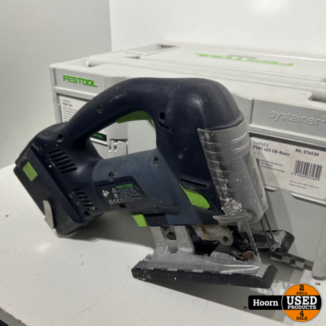 Festool CARVEX PSBC 420 Accu Decoupeerzaagmachine Set incl. 1x 3,0Ah Accu en Lader in Systainer