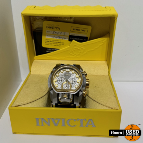 Invicta Ref. 32682 Zeus Magnum Quartz Herenhorloge - 52mm in Doos