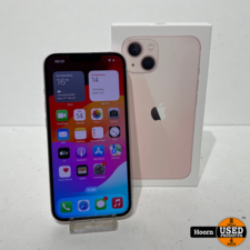 Apple iPhone 13 128GB Pink Compleet in Doos Accu: 89%