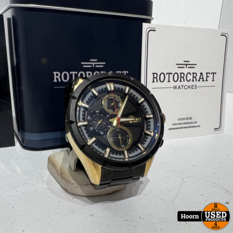 Rotorcraft RC2901 Gear 47mm Horloge Compleet in Blik in Nieuwstaat