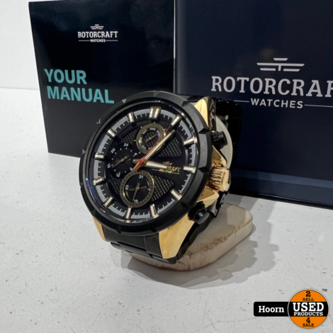 Rotorcraft RC2901 Gear 47mm Horloge Compleet in Blik in Nieuwstaat