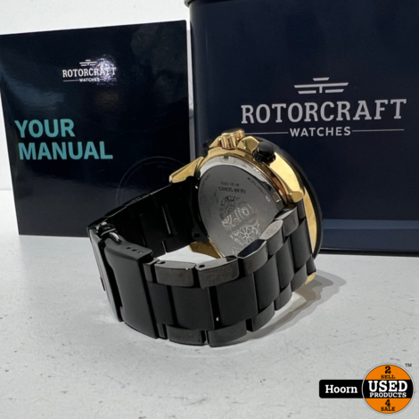 Rotorcraft RC2901 Gear 47mm Horloge Compleet in Blik in Nieuwstaat