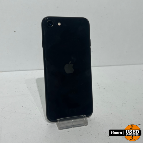 iPhone SE 2020 64GB Black Los Toestel Accu:84%